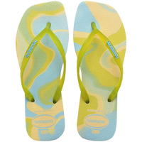 [ONLINE EXCLUSIVE] Slim Square Jelly Flip Flops