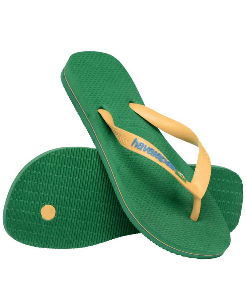 Brasil Logo Flip Flops