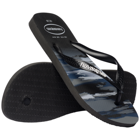 Top Camu Flip Flops