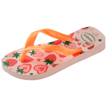 Kids Flores Flip Flops