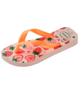Kids Flores Flip Flops