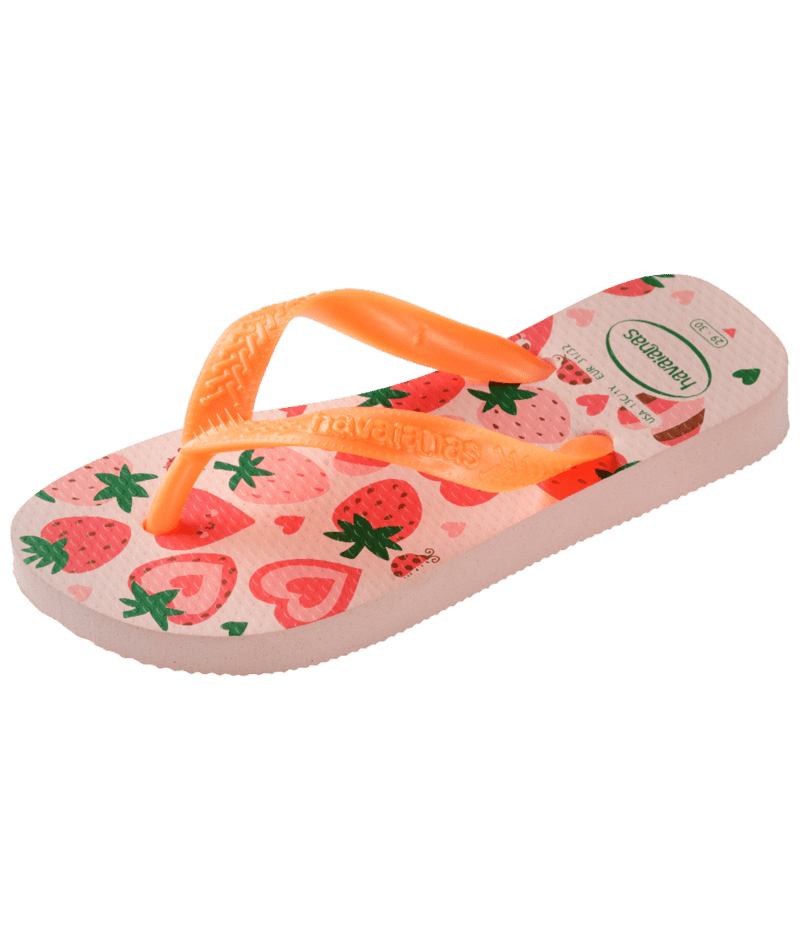 Kids Flores Flip Flops