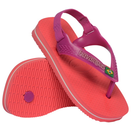 Baby Brasil Logo Flip Flops
