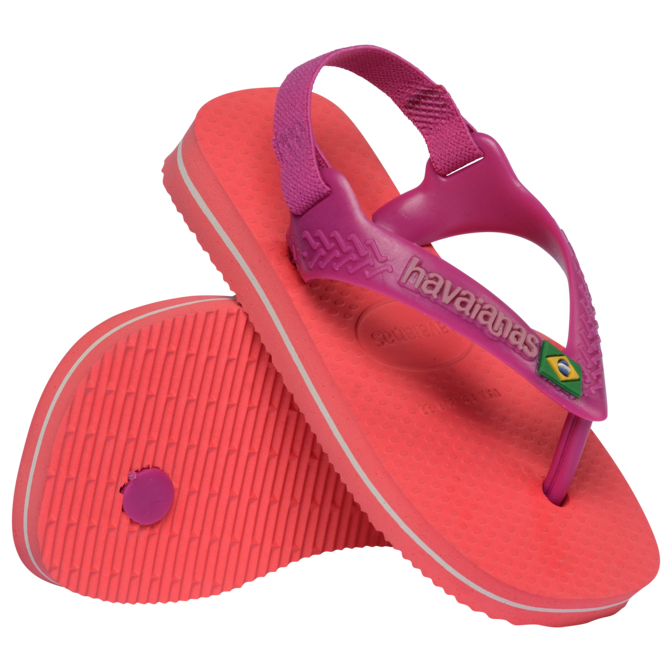 Baby Brasil Logo Flip Flops