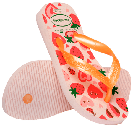 Kids Flores Flip Flops