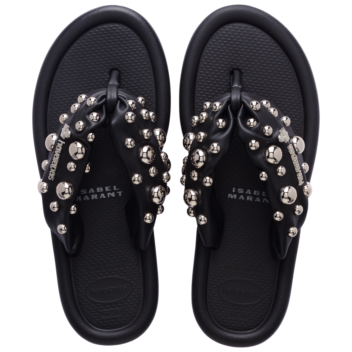Havaianas Isabel Marant Maxi Puffed Studs Flip Flops