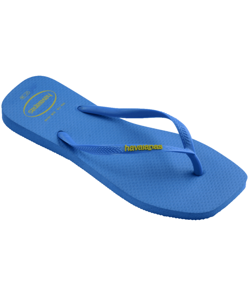 [ONLINE EXCLUSIVE] Slim Square Logo Pop Up Flip Flops