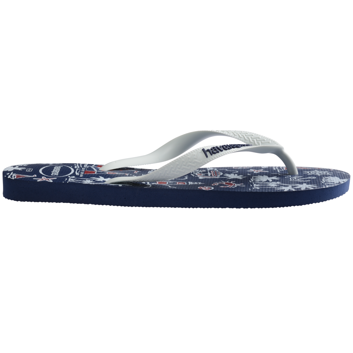 [ONLINE EXCLUSIVE] Top Nautical Flip Flops