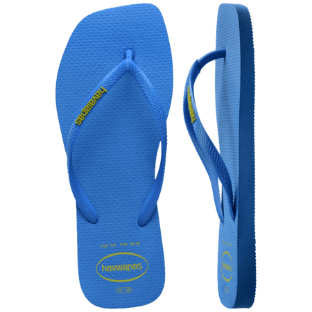 Slim Square Logo Pop Up Flip Flops