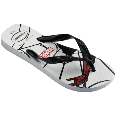Kids Top Marvel Logomania Flip Flops