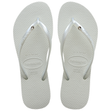 Slim Crystal SW II Flip Flops
