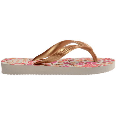 Kids Flores Flip Flops