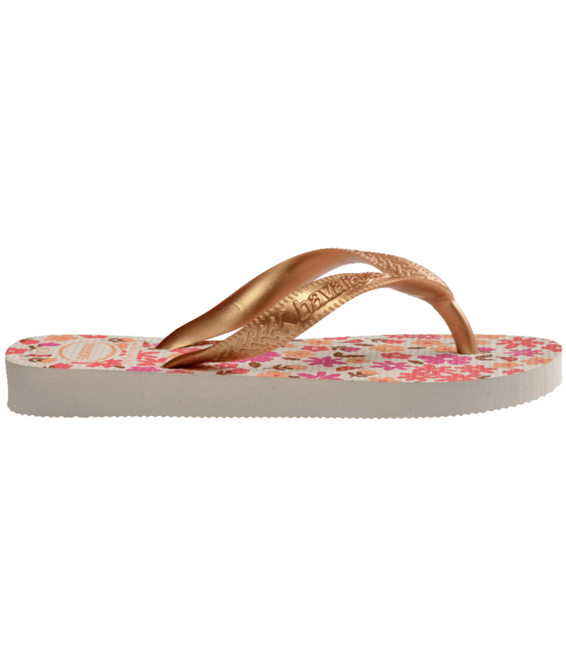 Kids Flores Flip Flops