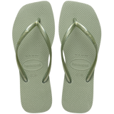 Slim Square Flip Flops