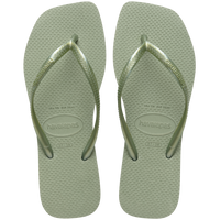 Slim Square Flip Flops