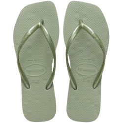 Slim Square Flip Flops
