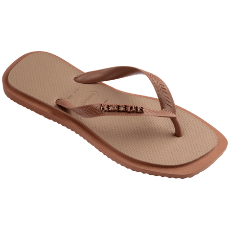 Top Square Fusion Flip Flops