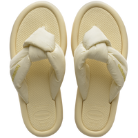 Over Puffed Flip Flops