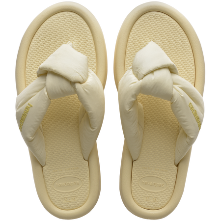 Over Puffed Flip Flops