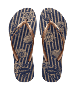 [ONLINE EXCLUSIVE] Slim Nautical Flip Flops