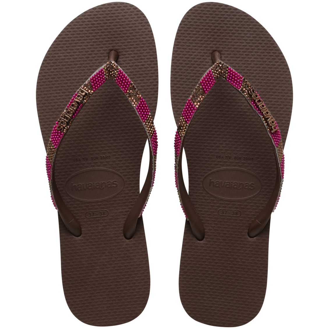 Slim Glow Flip Flops