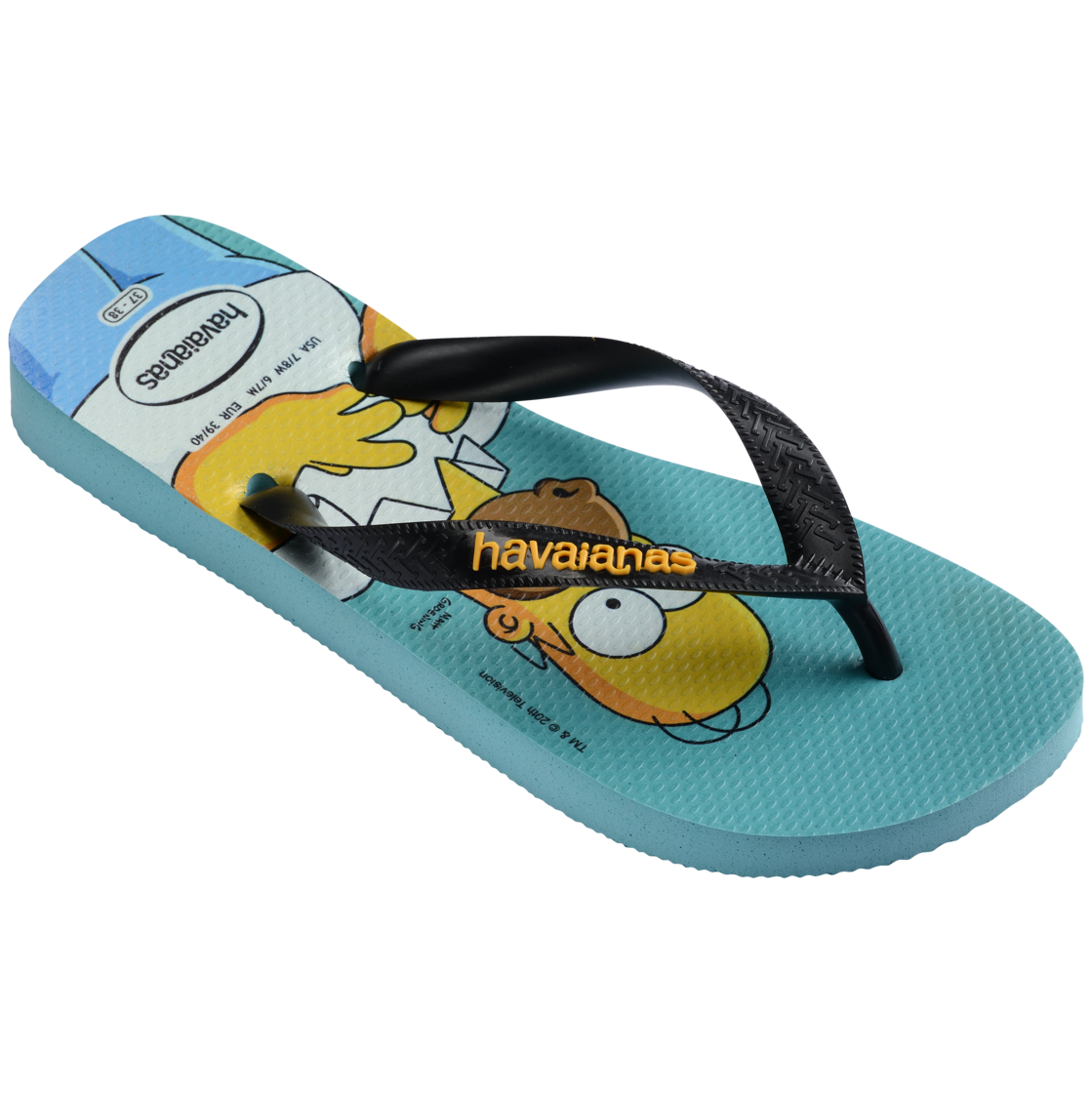 Simpsons Flip Flops
