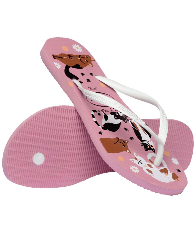 [ONLINE EXCLUSIVE] Kids Slim Pets Flip Flops