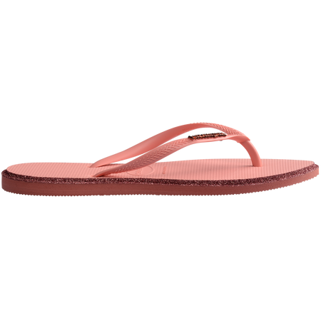 Slim Point Glitter Flip Flops