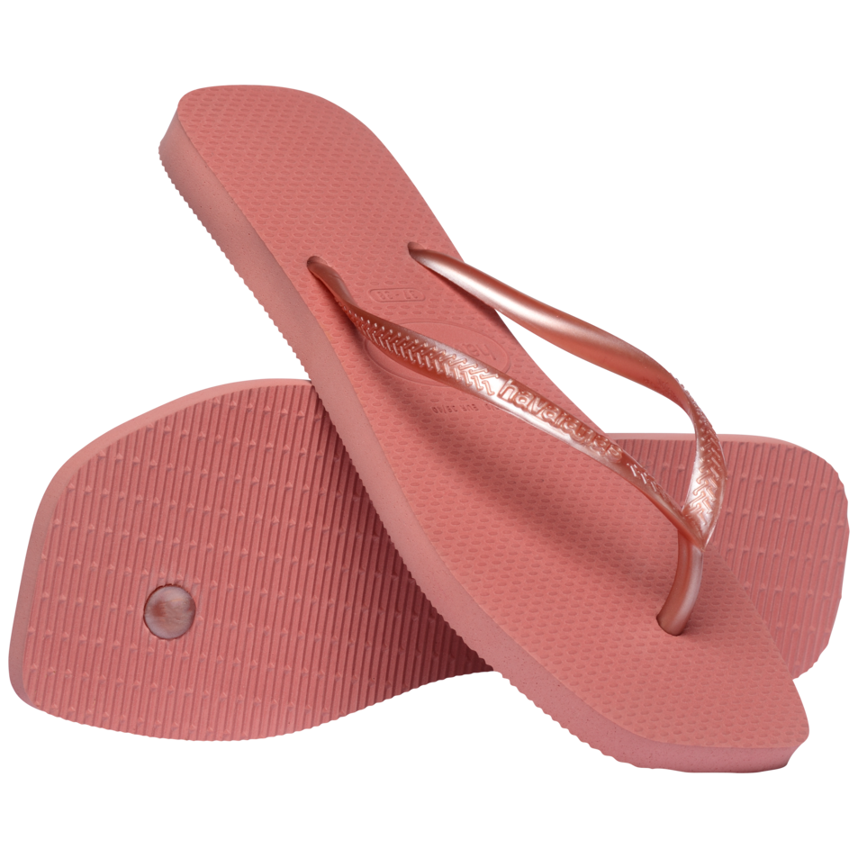 Slim Square Flip Flops