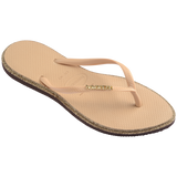 Slim Point Glitter Flip Flops