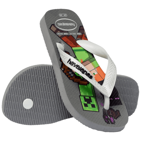 Kids Minecraft Flip Flops