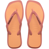 Top Square Fusion Flip Flops