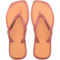 Top Square Fusion Flip Flops