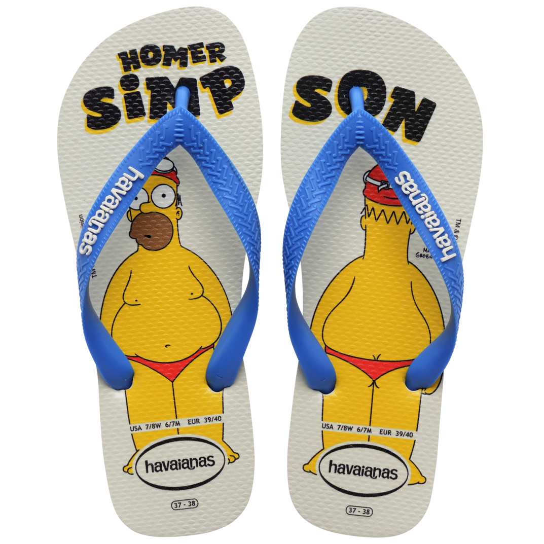 Simpsons Flip Flops