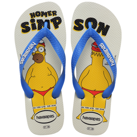 Simpsons Flip Flops