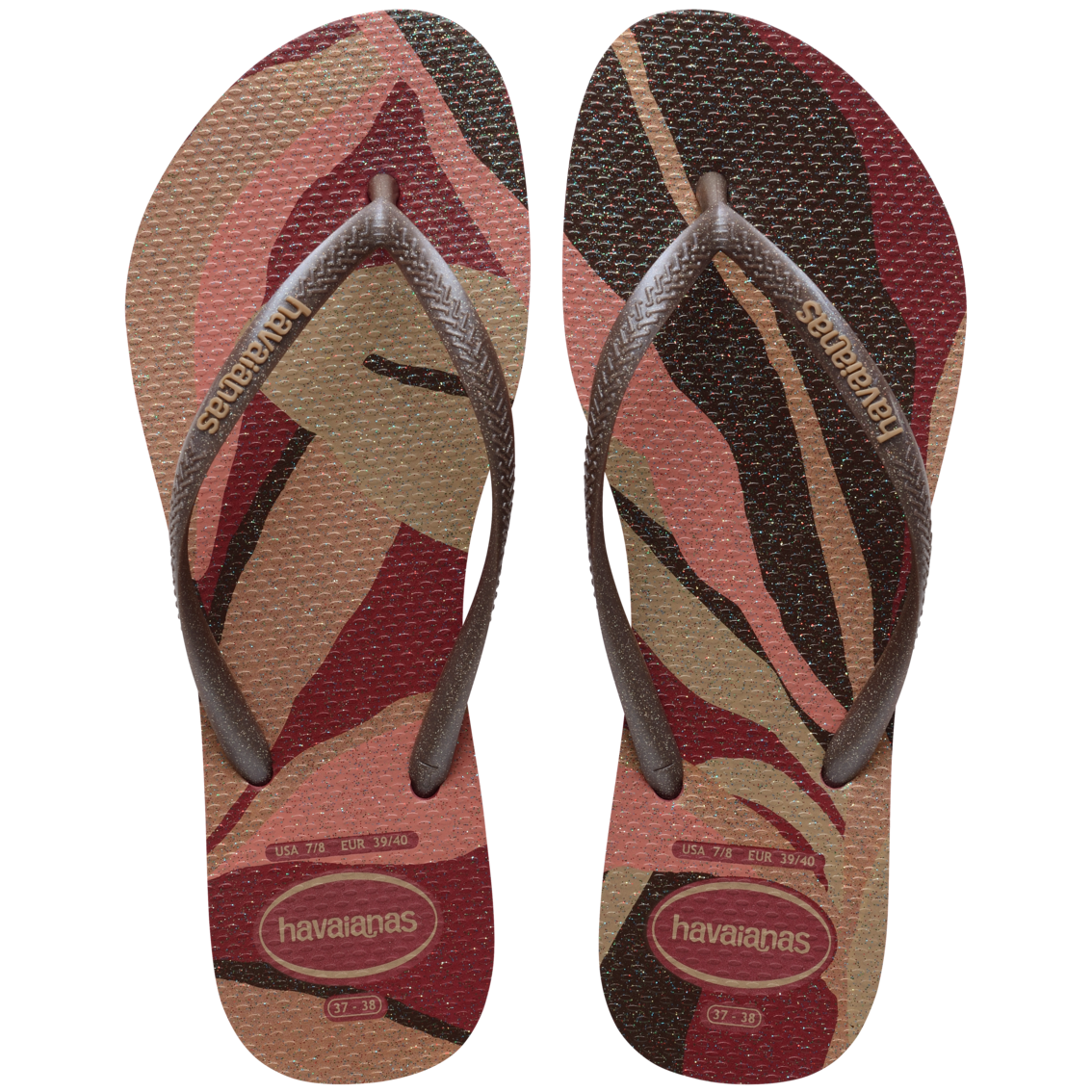 Slim Palette Glow Flip Flops