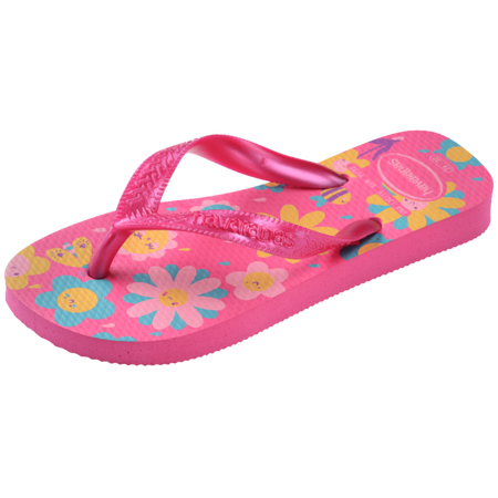 Kids Flores Flip Flops