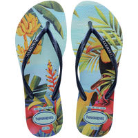 Slim Tropical Flip Flops