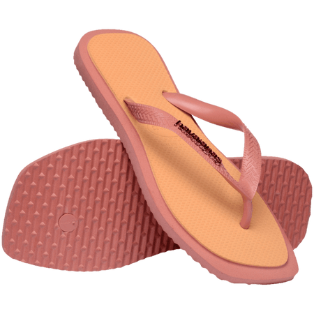 Top Square Fusion Flip Flops