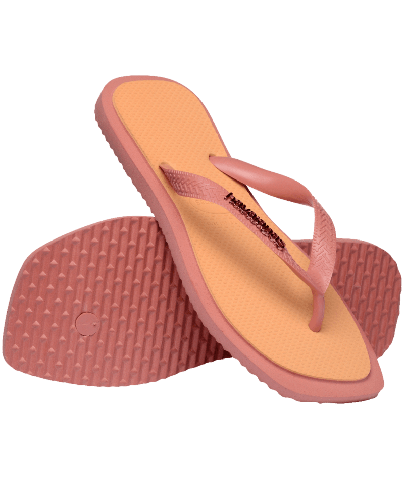 Top Square Fusion Flip Flops