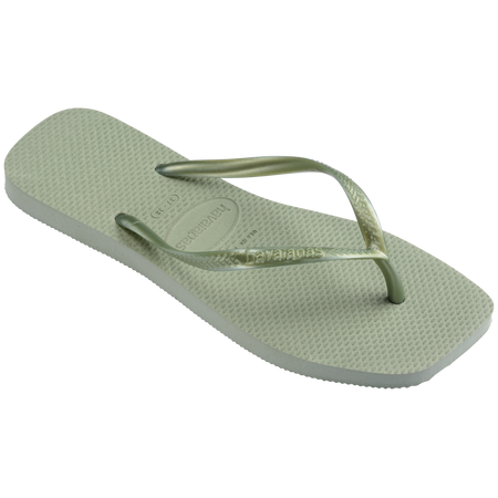 Slim Square Flip Flops