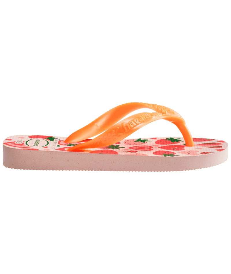Kids Flores Flip Flops