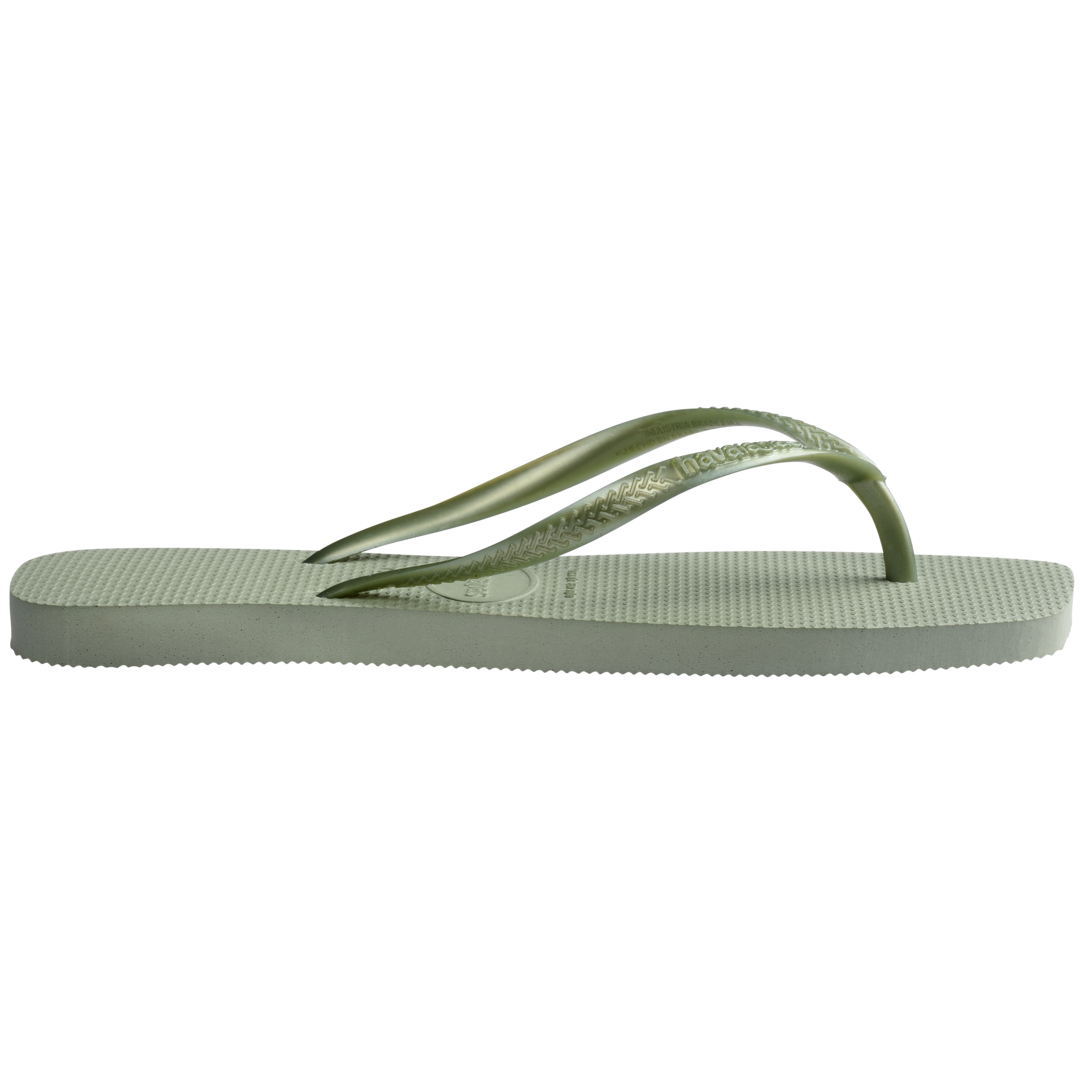 Slim Square Flip Flops
