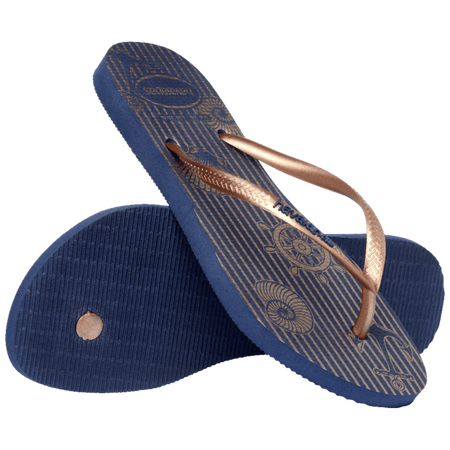 [ONLINE EXCLUSIVE] Slim Nautical Flip Flops