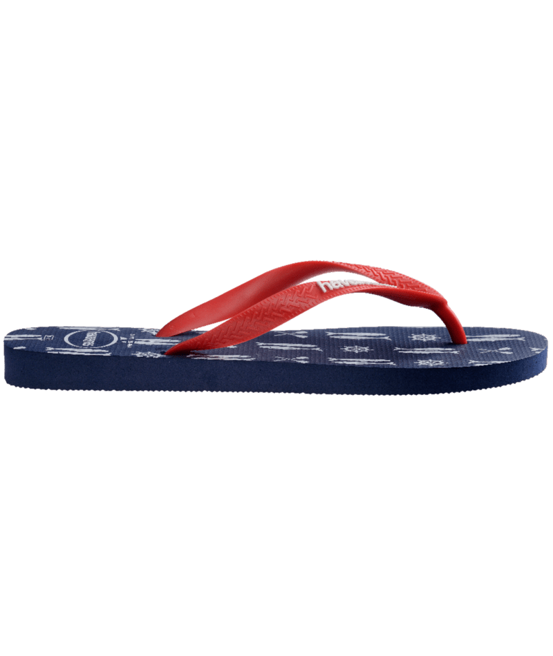 [ONLINE EXCLUSIVE] Top Nautical Flip Flops