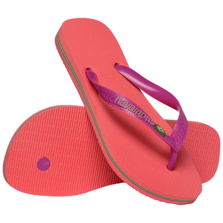 [ONLINE EXCLUSIVE] Brasil Logo Flip Flops