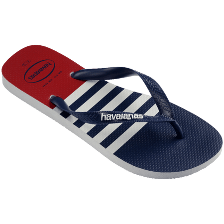 [ONLINE EXCLUSIVE] Top Nautical Flip Flops