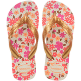 Kids Flores Flip Flops