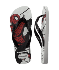 Kids Top Marvel Logomania Flip Flops