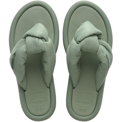 Over Puffed Flip Flops